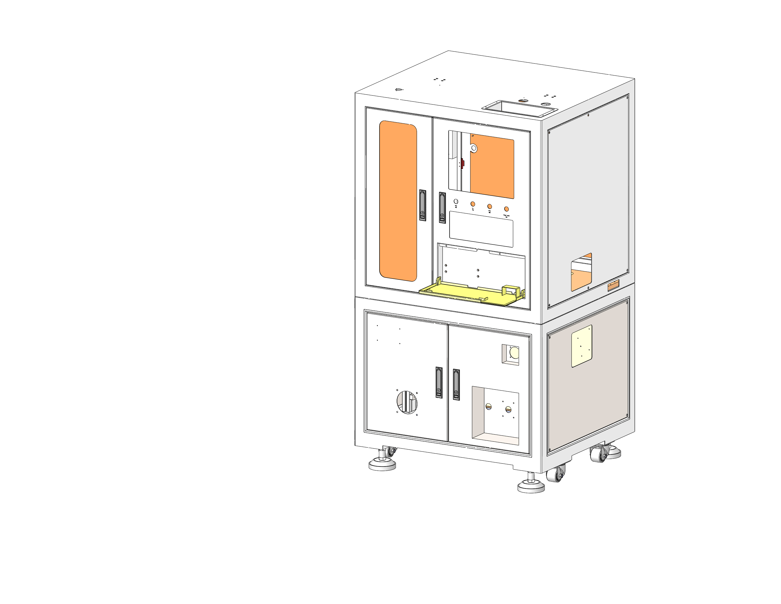 分板机（sw16可编辑+工程图+bom）